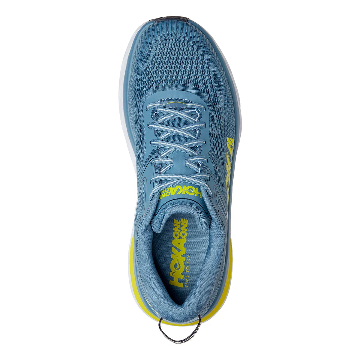 Hoka Bondi 7 - Provincial Blue - Citrus