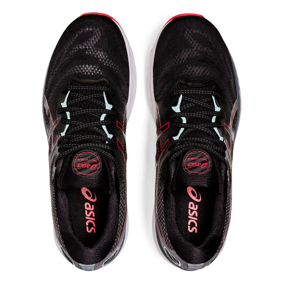 Asics Nimbus 23 - Black - Electric Red