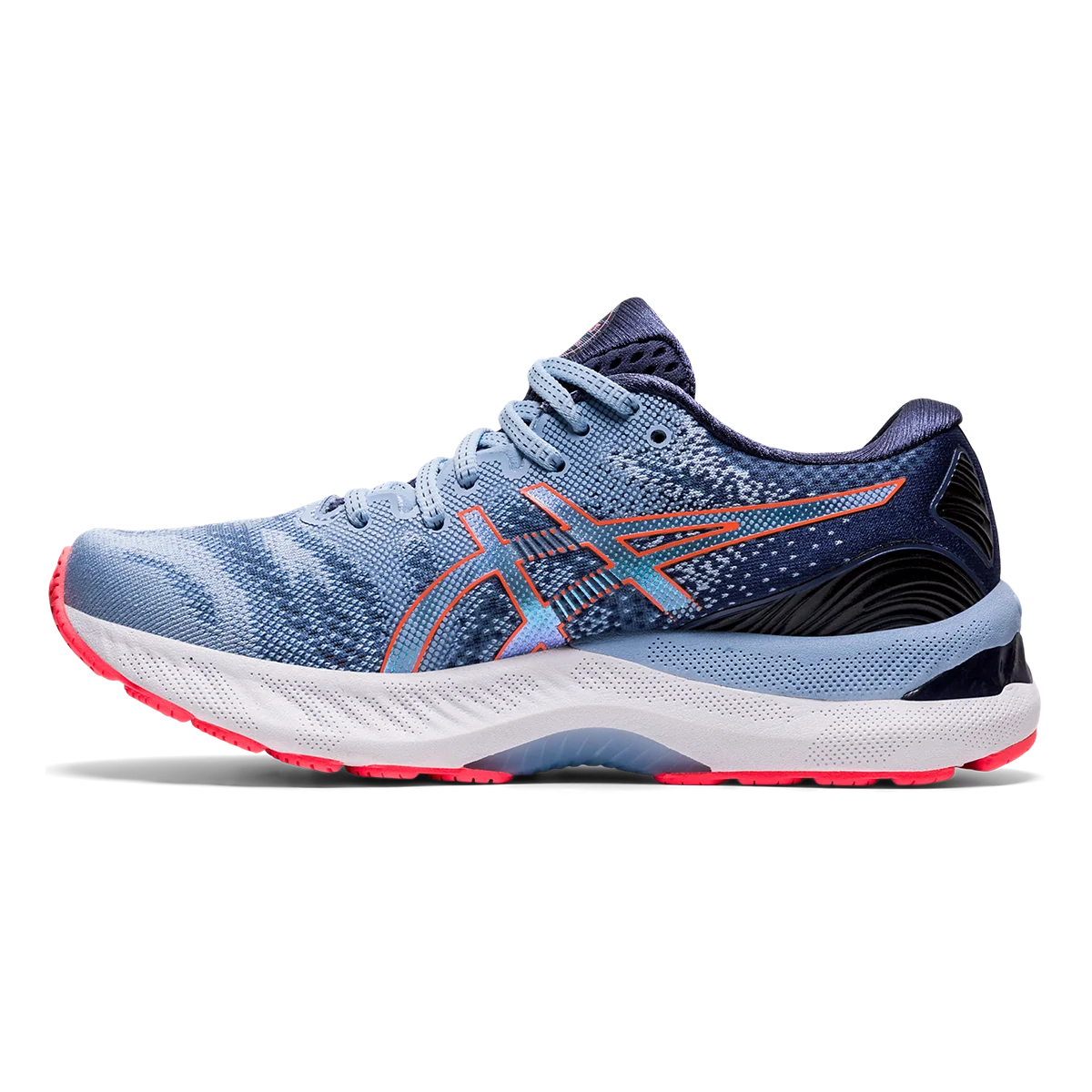 Asics Nimbus 23 - Mist - Blazing Coral