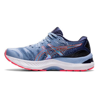 Asics Nimbus 23 - Mist - Blazing Coral
