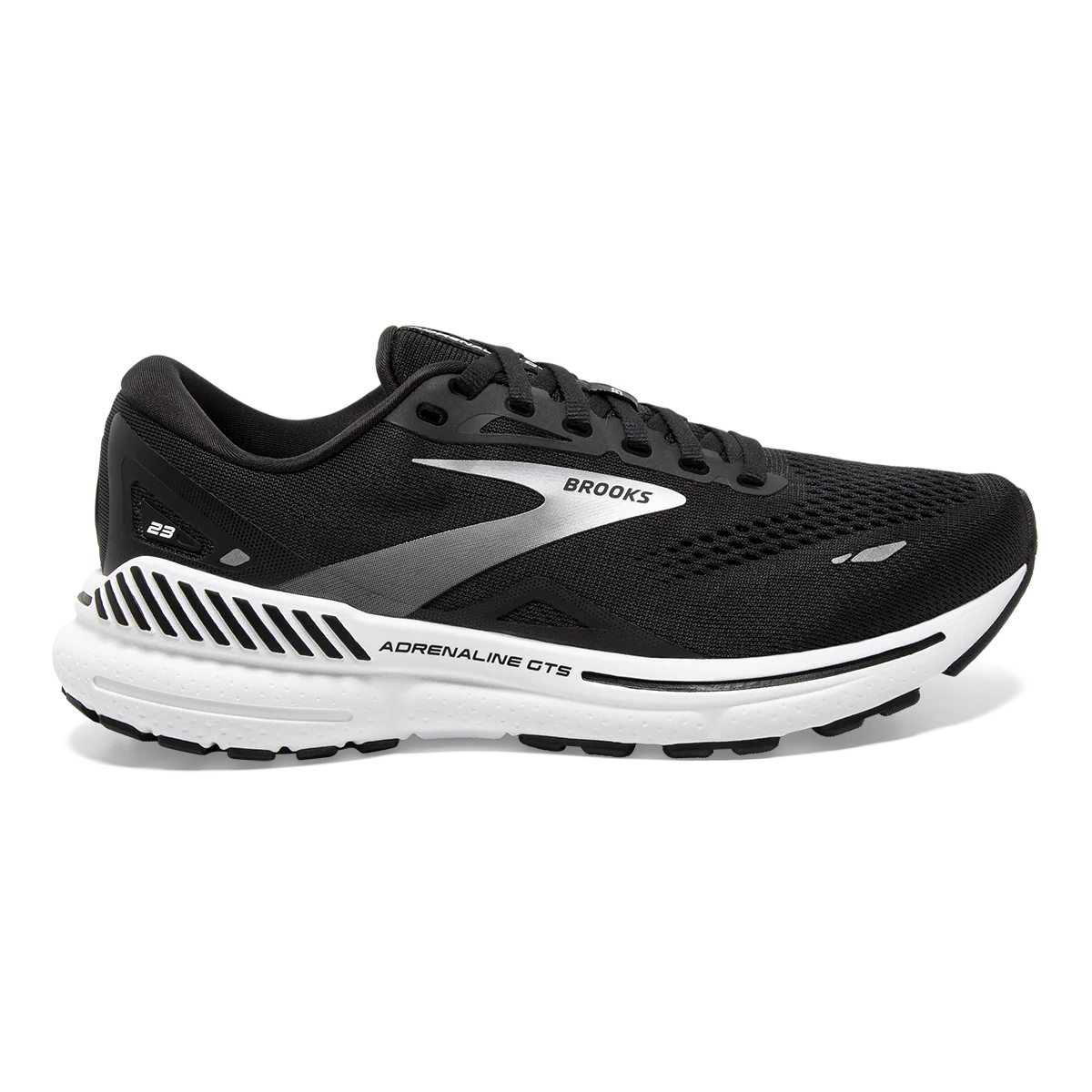 Brooks Adrenaline GTS 23 - Black - White - Silver