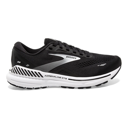 Brooks Adrenaline GTS 23 - Black - White - Silver