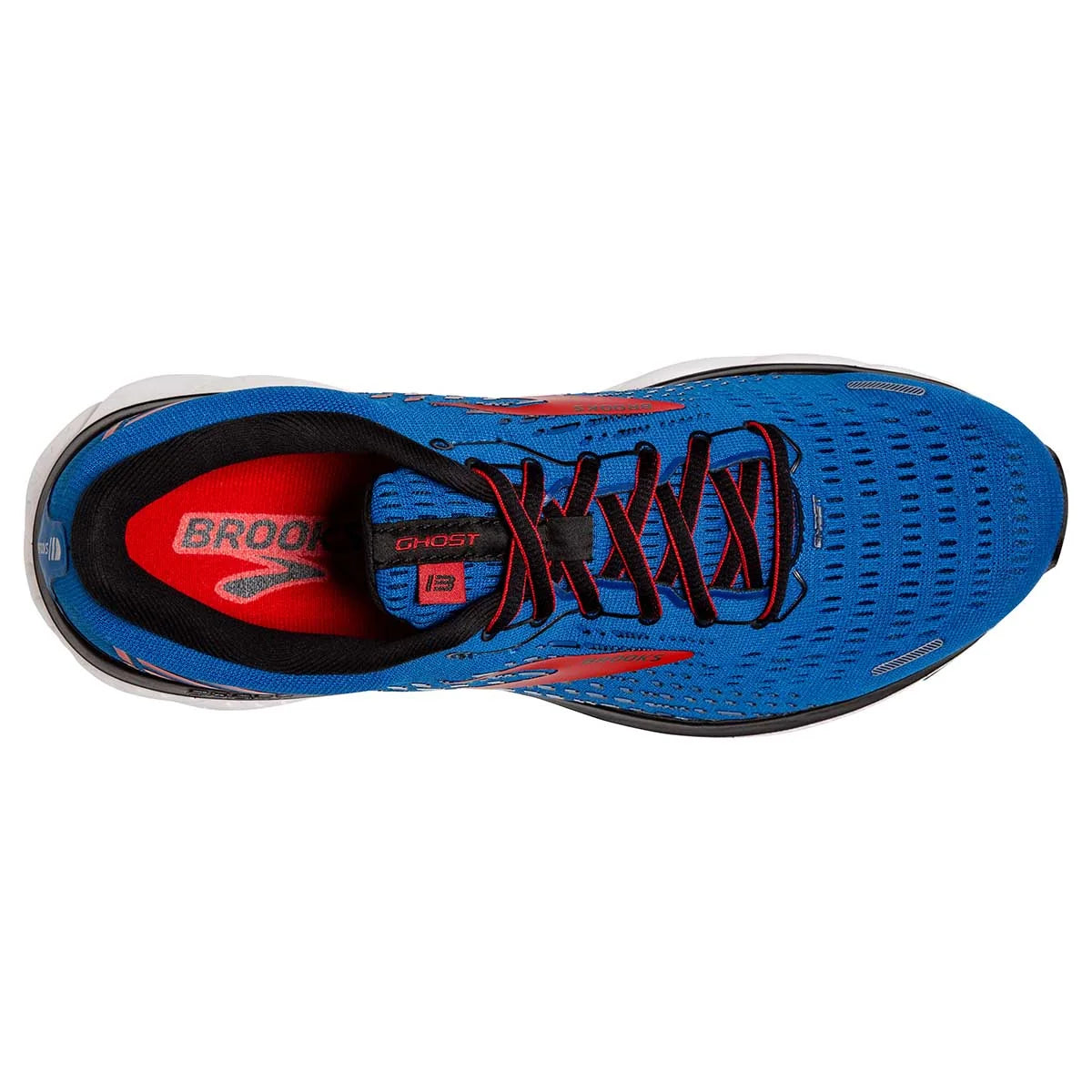 Brooks Ghost 13 - Blue - Red - White