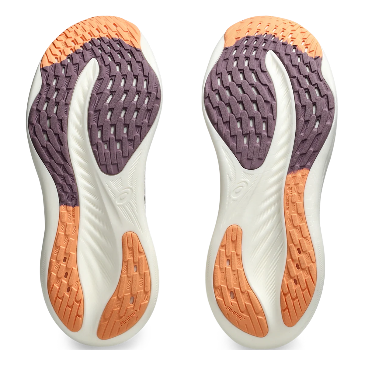 Asics Gel Nimbus 26 - Oatmeal - Faded Orange