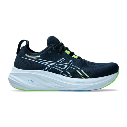 Asics Gel Nimbus 26 - French Blue - Electric Lime