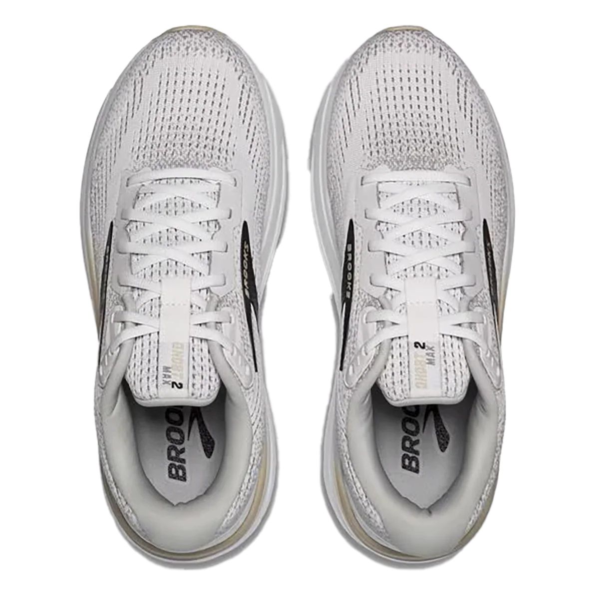 Brooks Ghost Max 2 - White - Pelican - Oyster