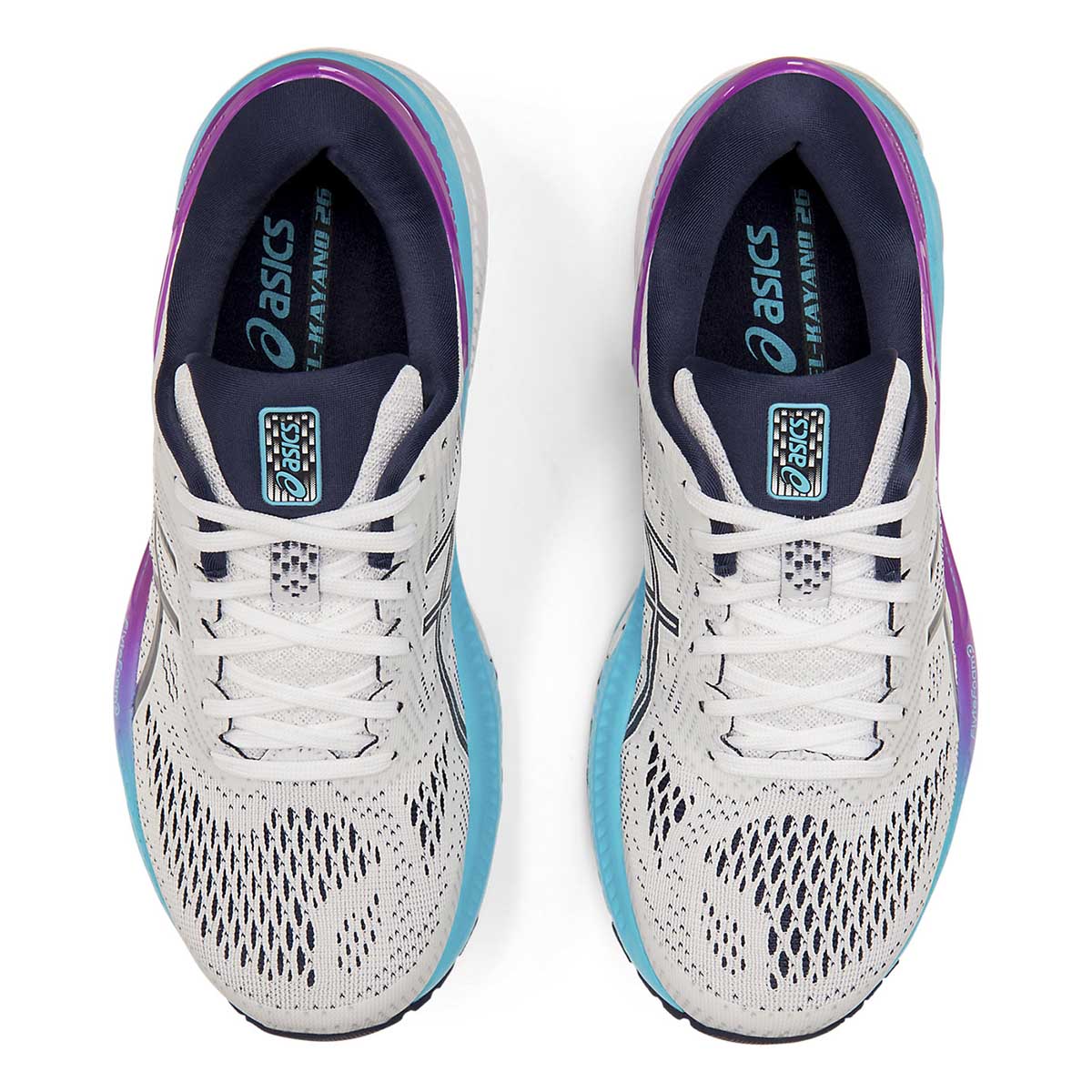 Asics Kayano 26 - White - Peacoat