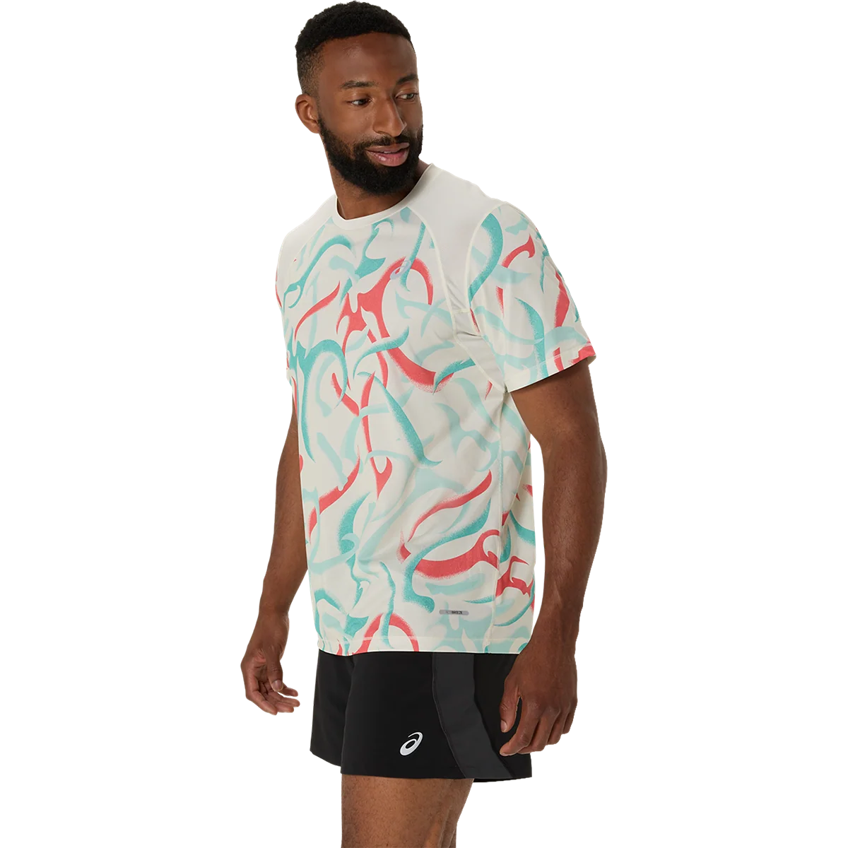 Asics Road All Over Print Shortsleeve Tee