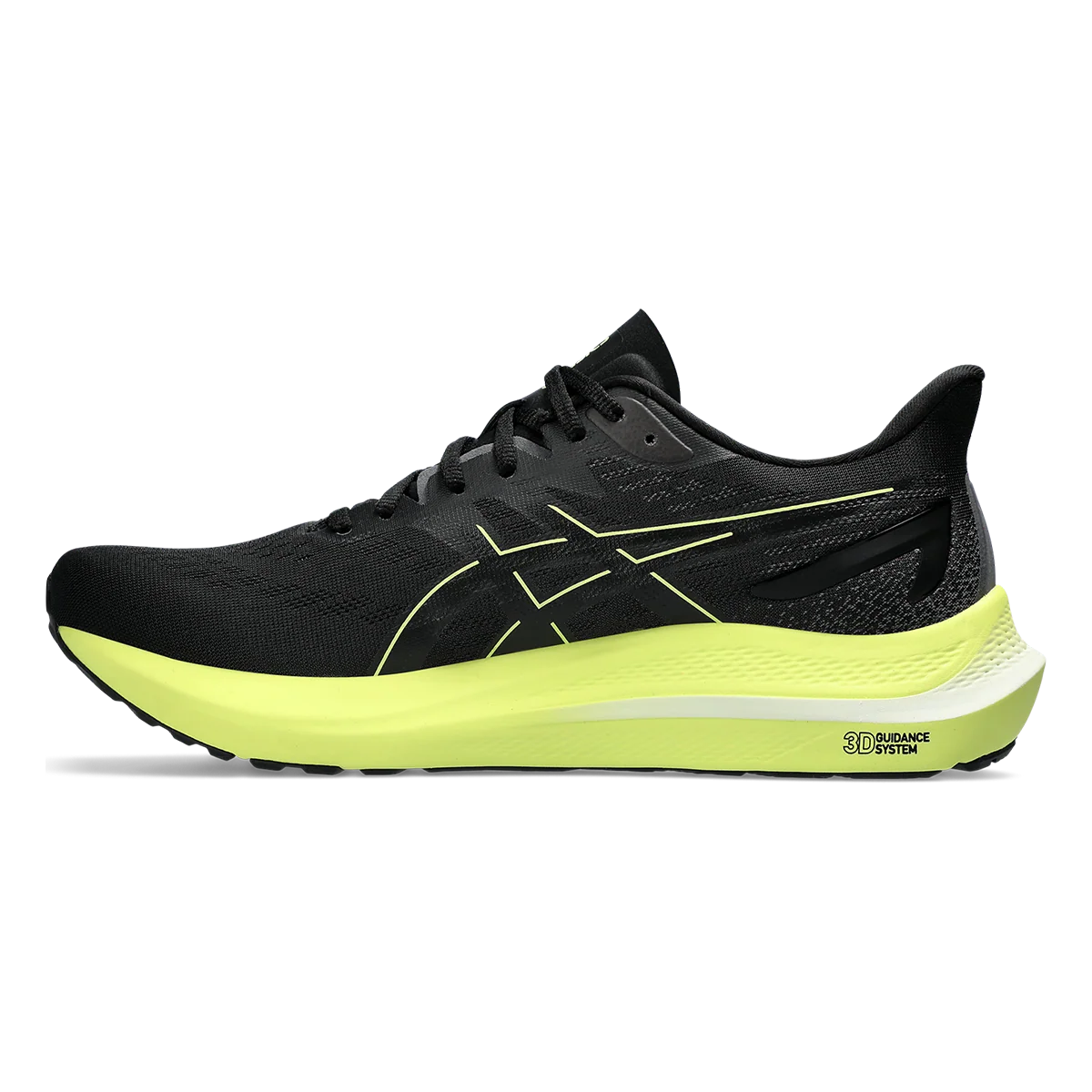 Asics GT 2000 12 - Black - Glow Yellow