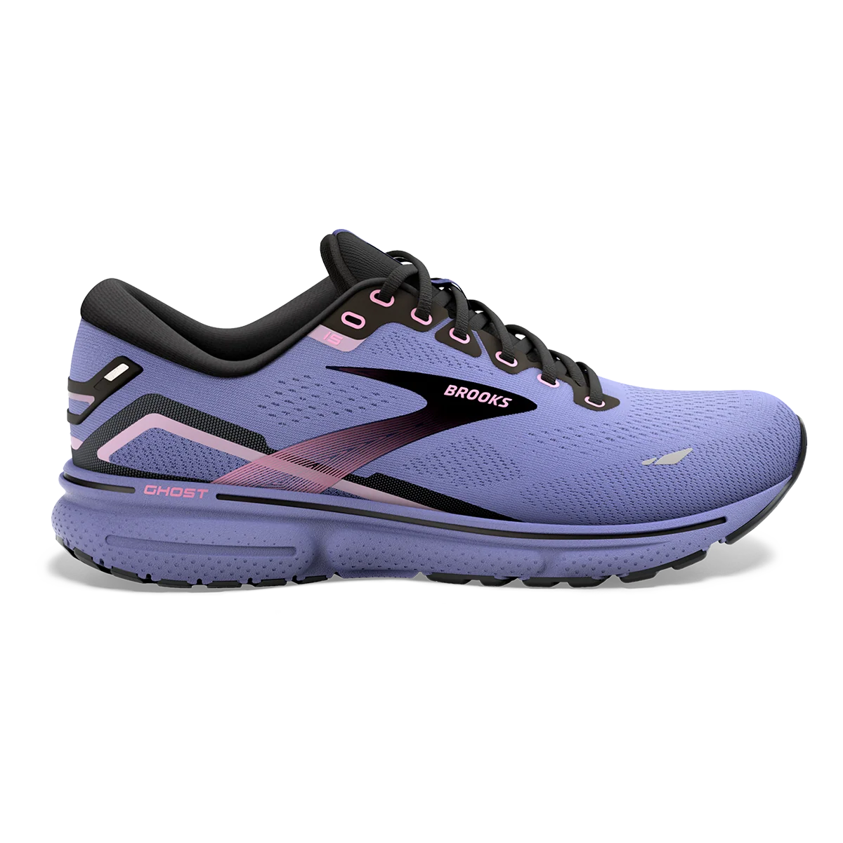 Brooks Ghost 15 - Purple - Pink - Black