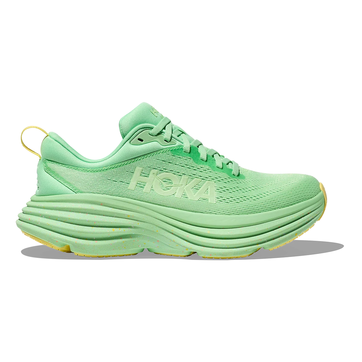 Hoka Bondi 8 - Lime Glow - Lemonade
