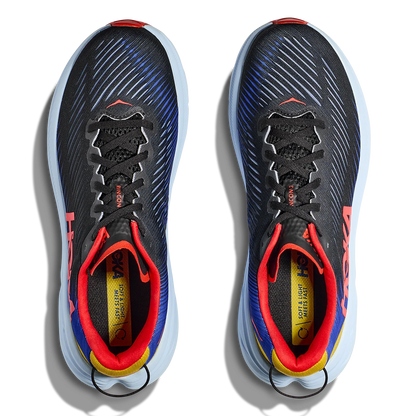 Hoka Rincon 3 - Black - Dazzling Blue