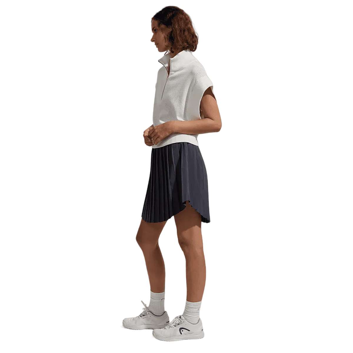 Varley Fulton Cropped Knit Shortsleeve