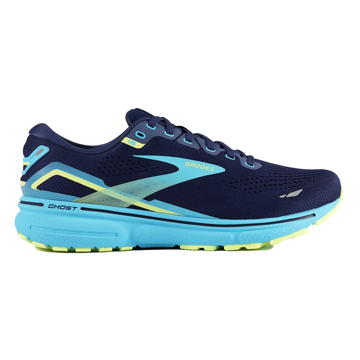 Brooks Ghost 15 - Navy - Blue - Green