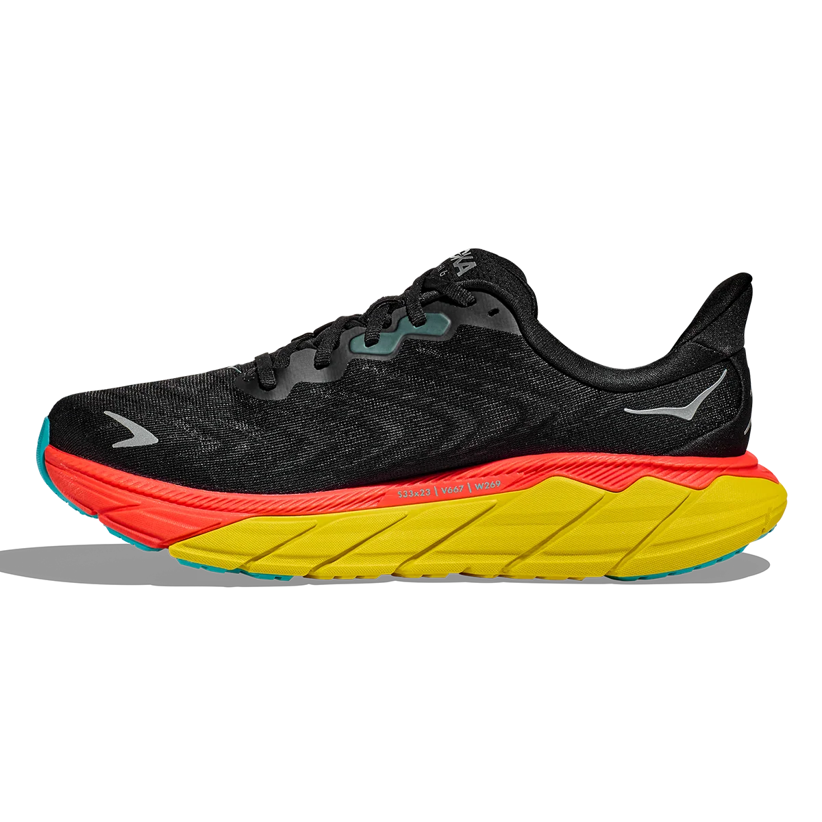 Hoka Arahi 6 - Black - Flame