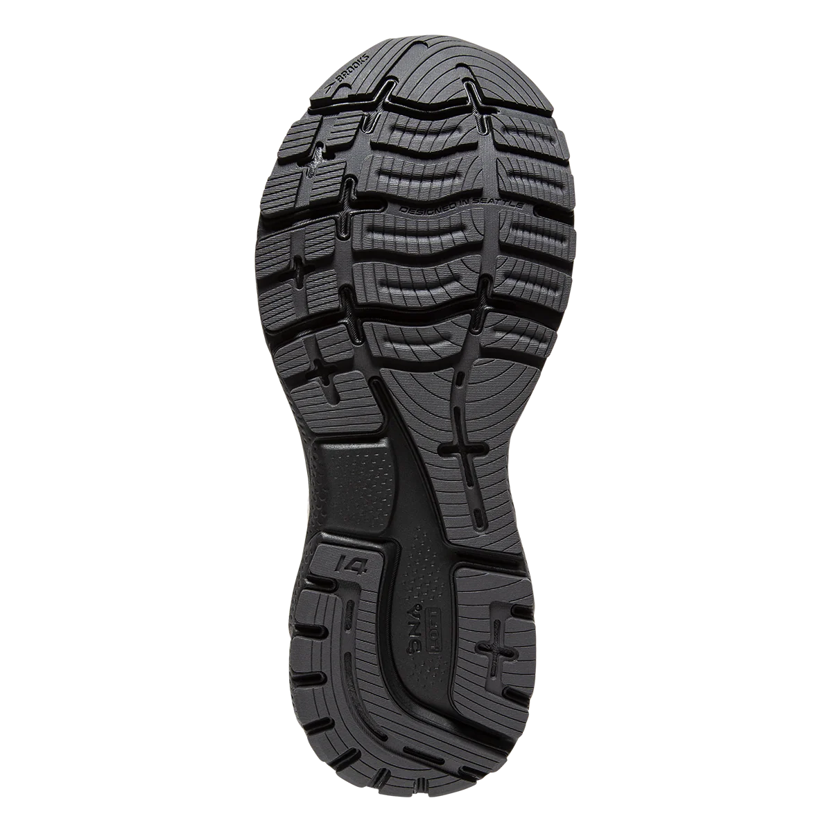 Brooks Ghost 14 - Red - Tomato - Black