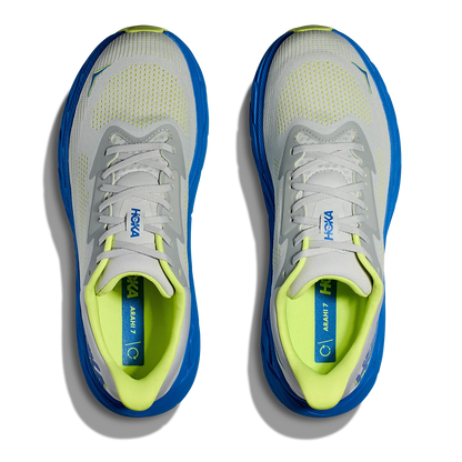 Hoka Arahi 7 - Stardust - Electric Cobalt
