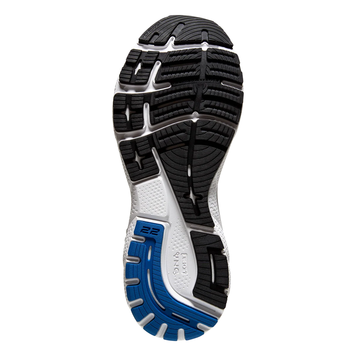 Brooks Adrenaline GTS 22 - White - Black - Blue
