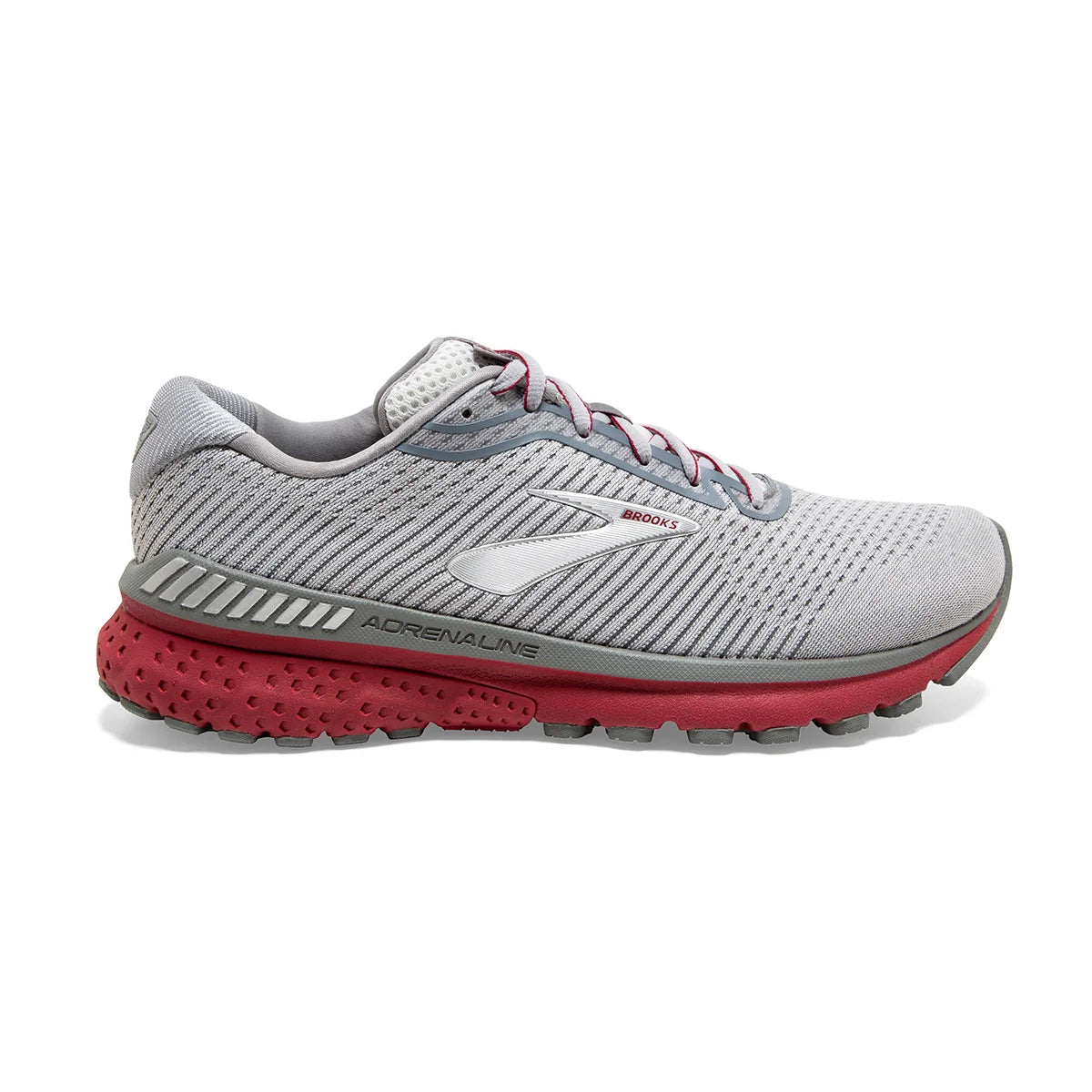 Brooks Adrenaline GTS 20 - Grey - Silver - Red