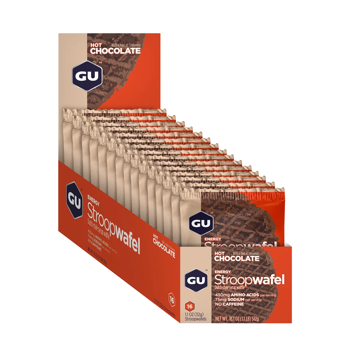 GU Energy Stroopwafel 16 Count