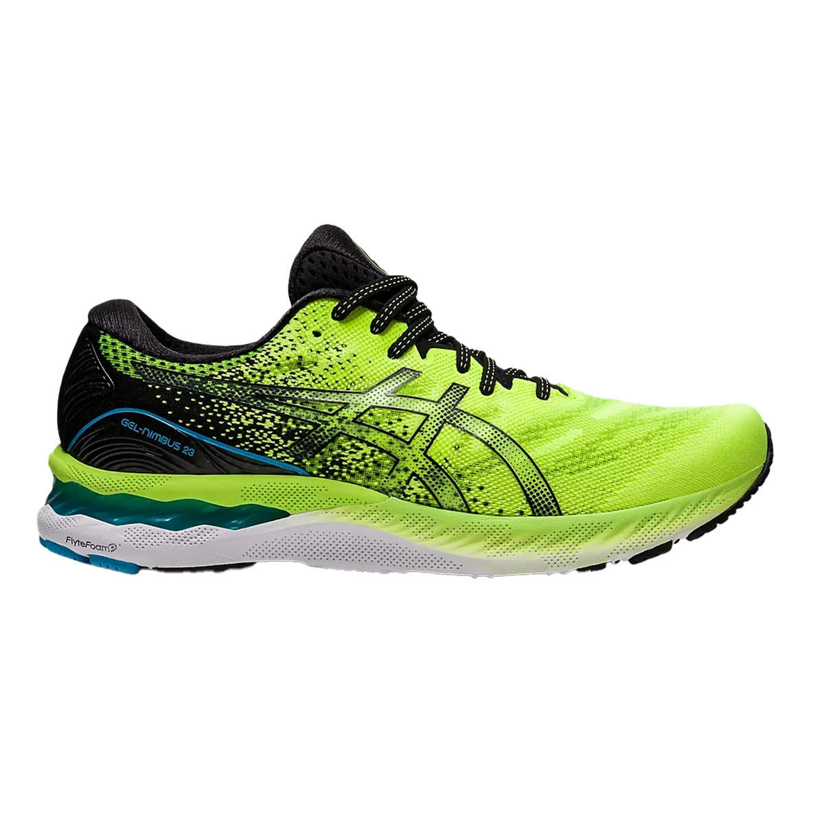 Asics Nimbus 23 - Hazard Green - Black