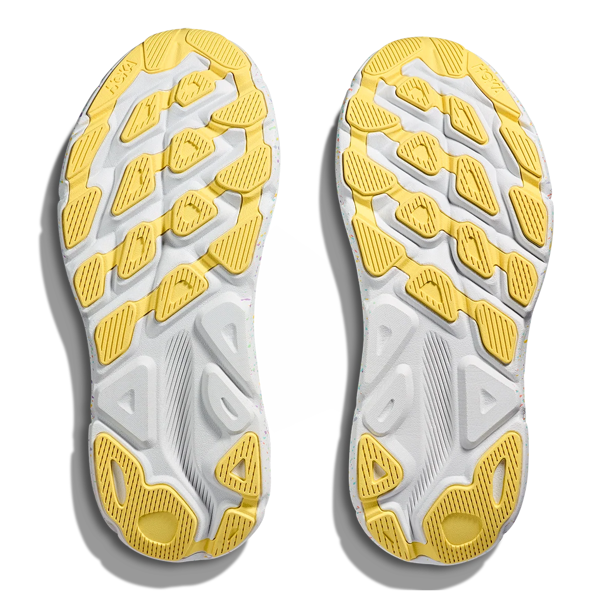 Hoka Clifton 9 - White - Lemonade