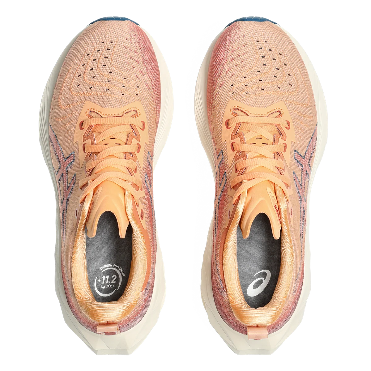Asics Novablast 4 - Faded Orange - Deep Red