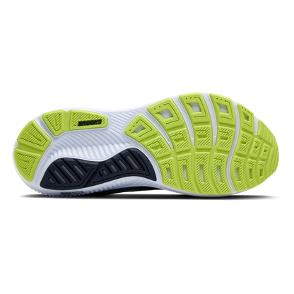 Brooks Ghost 17 Peacoat - Lime - Blue