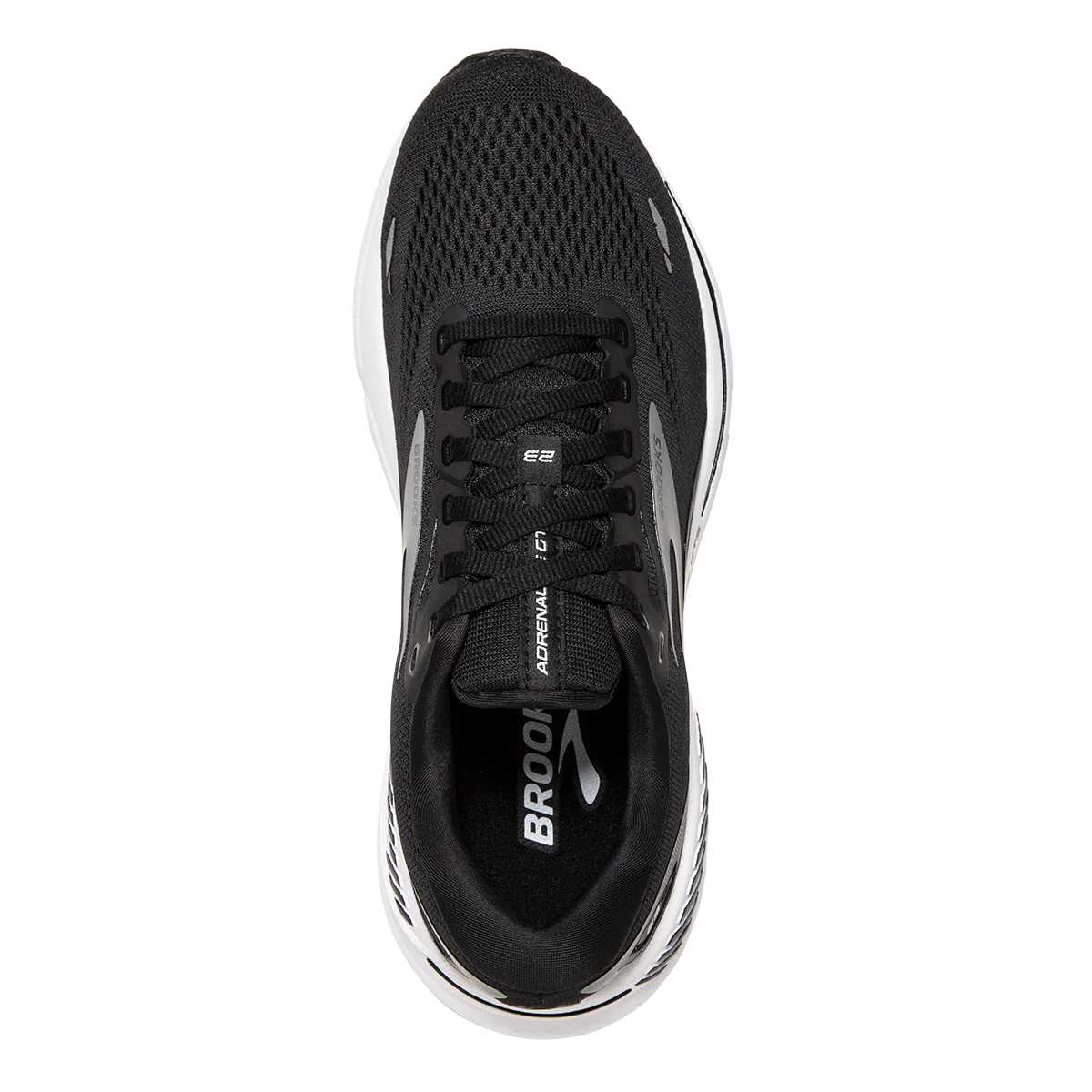Brooks Adrenaline GTS 23 - Black - White - Silver