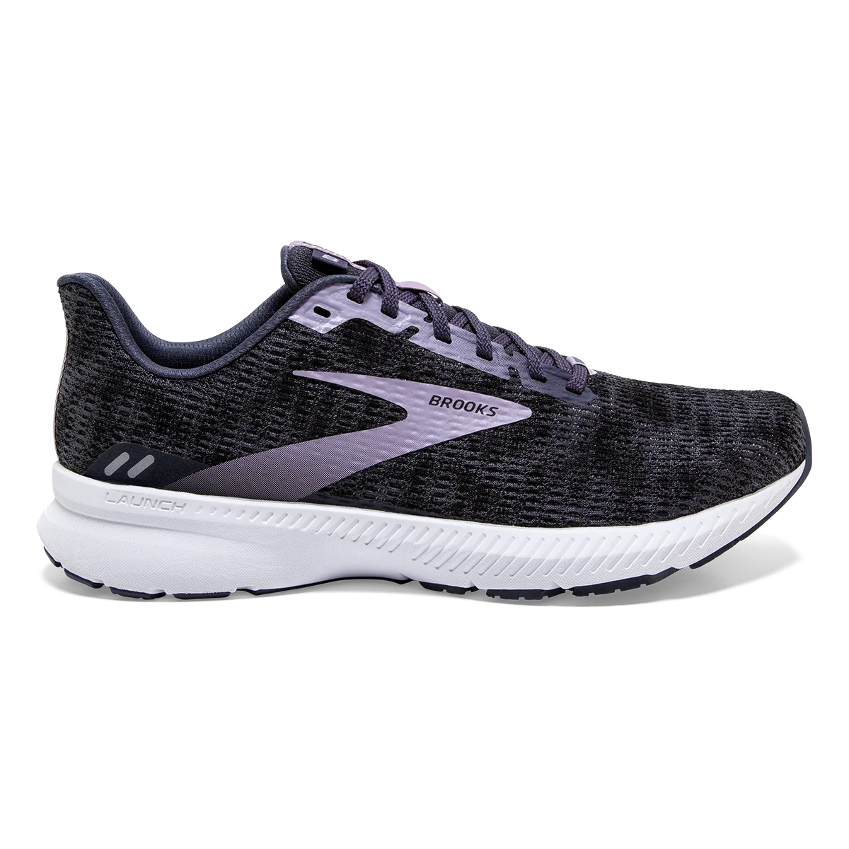 Brooks Launch 8 - Black - Ombre - Iris