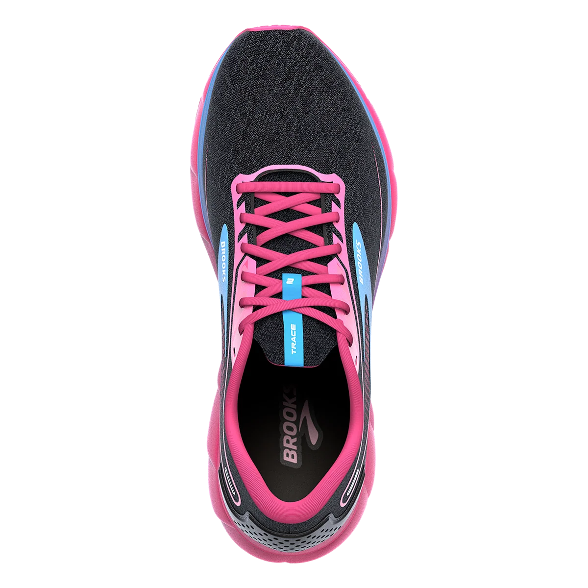 Brooks Trace 2 - Black - Marina - Lilac Rose