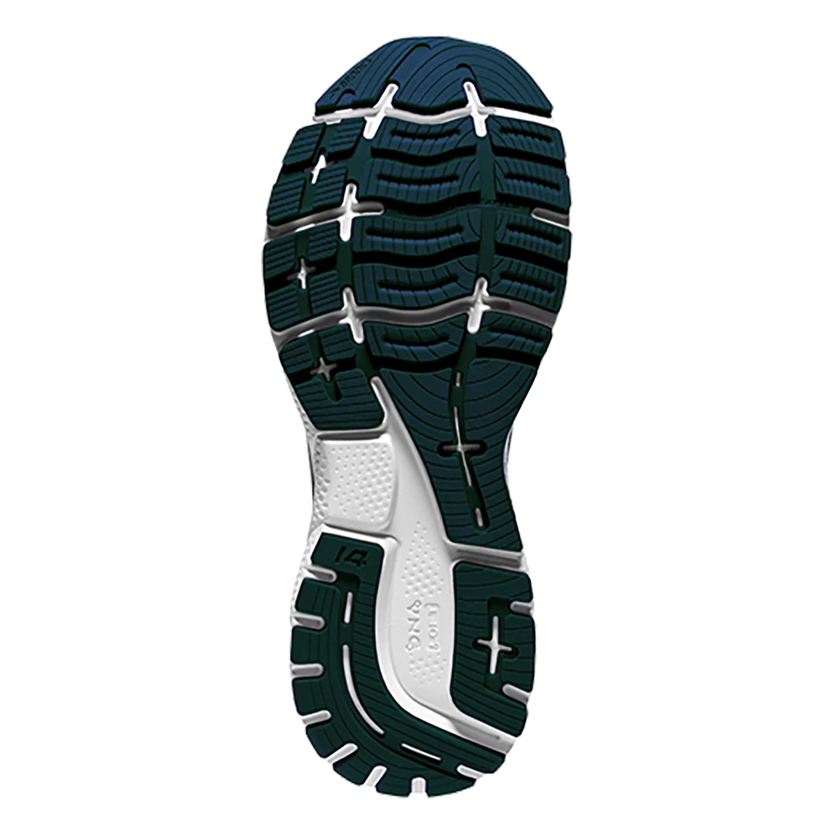 Brooks Ghost 14 - Grey - Titan - Tomato