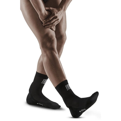 Men's CEP Mid Support Achilles Short Socks