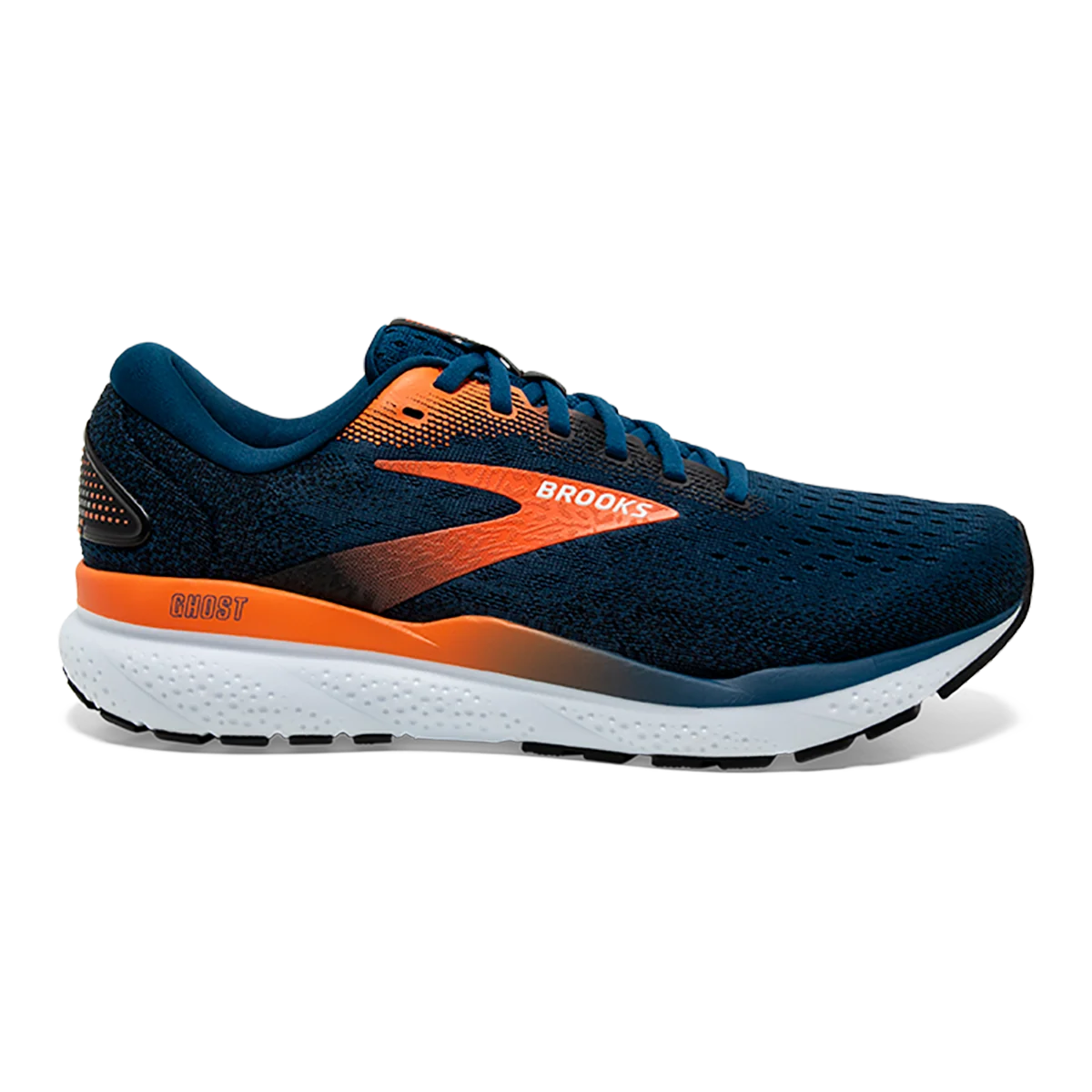 Brooks Ghost 16 - Blue Opal - Black - Nasturtium