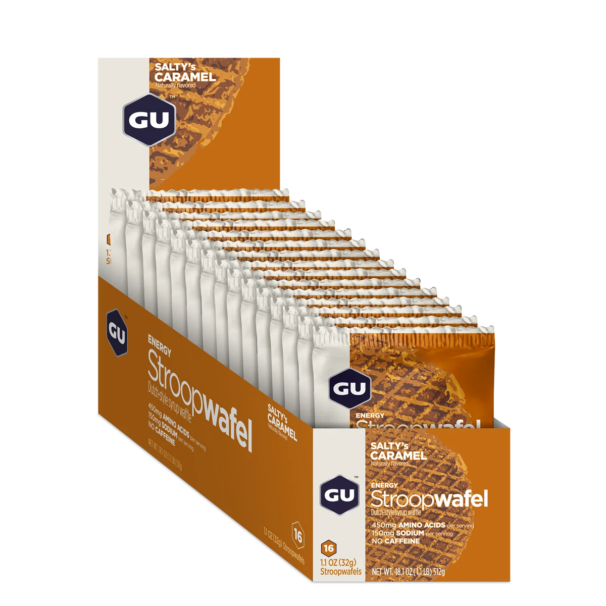 GU Energy Stroopwafel 16 Count