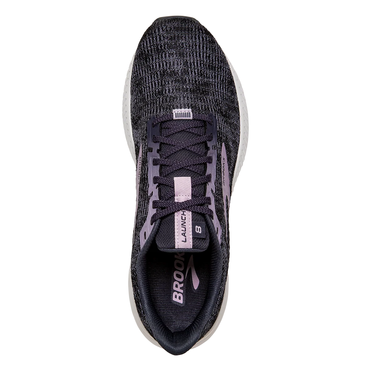 Brooks Launch 8 - Black - Ombre - Iris