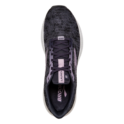 Brooks Launch 8 - Black - Ombre - Iris