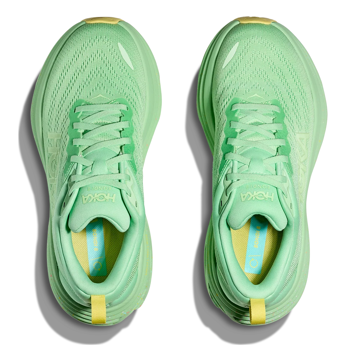 Hoka Bondi 8 - Lime Glow - Lemonade