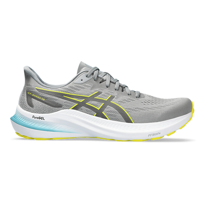Asics GT 2000 12 - Sheet Rock - Bright Yellow