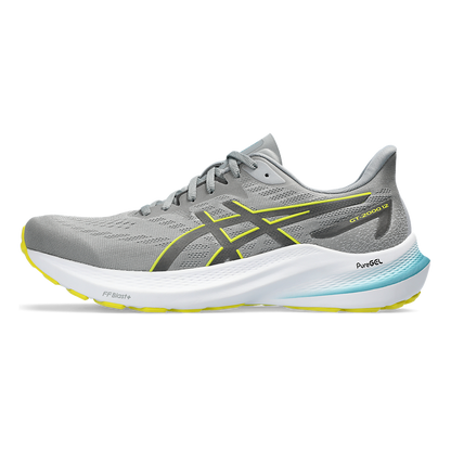 Asics GT 2000 12 - Sheet Rock - Bright Yellow