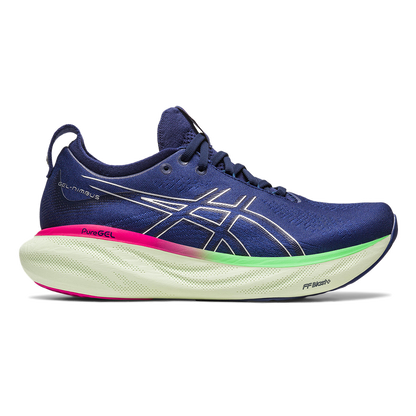 Asics Gel Nimbus 25 - Indigo Blue - Pure Silver